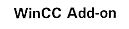 WINCC ADD-ON trademark