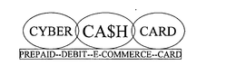 CYBER CASH CARD PREPAID--DEBIT--E-COMMERCE--CARD trademark