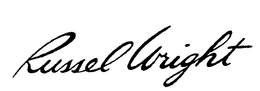 RUSSEL WRIGHT trademark