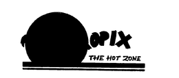TROPIX THE HOT ZONE trademark