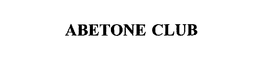 ABETONE CLUB trademark