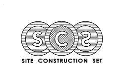 SCS SITE CONSTRUCTION SET trademark