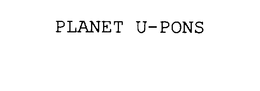 PLANET U-PONS trademark
