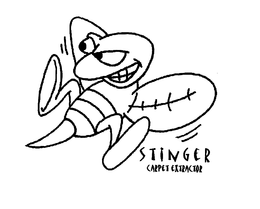 STINGER CARPET EXTRACTOR trademark