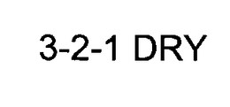 3-2-1 DRY trademark
