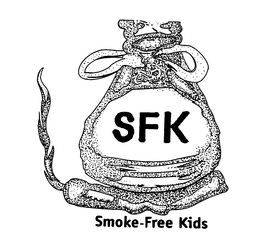 SFK SMOKE-FREE KIDS trademark