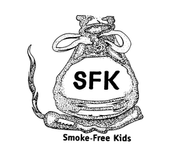 SFK SMOKE-FREE KIDS trademark