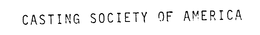 CASTING SOCIETY OF AMERICA trademark