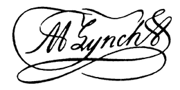 M LYNCH trademark