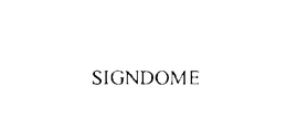SIGNDOME trademark