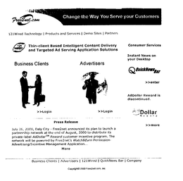 FREE2NET.COM trademark