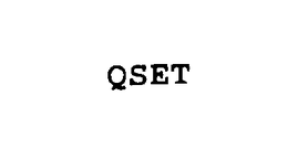 QSET trademark