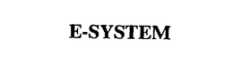 E-SYSTEM trademark