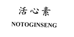 NOTOGINSENG trademark