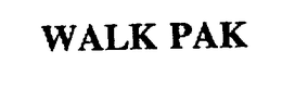 WALK PAK trademark