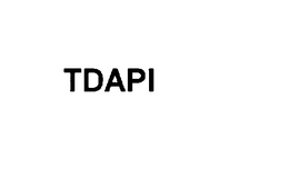 TDAPI trademark