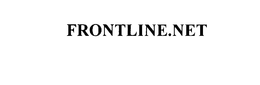 FRONTLINE.NET trademark