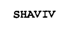 SHAVIV trademark