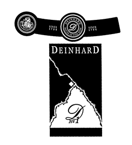 DEINHARD HOUSE OF FINE WINE SINCE 1794 D NO 1 trademark