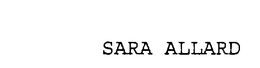 SARA ALLARD trademark