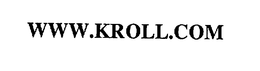 WWW.KROLL.COM trademark