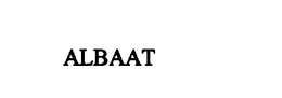 ALBAAT trademark