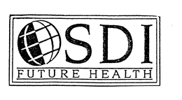 SDI FUTURE HEALTH trademark