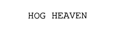HOG HEAVEN trademark