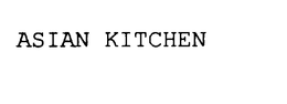 ASIAN KITCHEN trademark