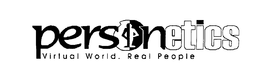 PERSONETICS VIRTUAL WORLD. REAL PEOPLE trademark