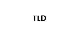 TLD trademark