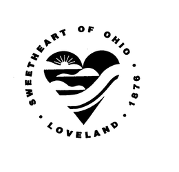 SWEETHEART OF OHIO LOVELAND 1876 trademark