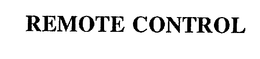 REMOTE CONTROL trademark