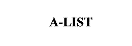 A-LIST trademark