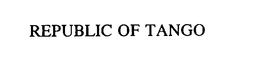 REPUBLIC OF TANGO trademark