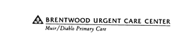 BRENTWOOD URGENT CARE CENTER MUIR / DIABLO PRIMARY CARE trademark