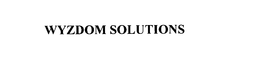 WYZDOM SOLUTIONS trademark
