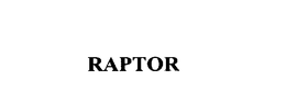 RAPTOR trademark