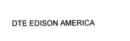 DTE EDISON AMERICA trademark