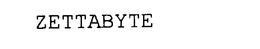 ZETTABYTE trademark