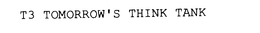 T3 TOMORROW'S THINK TANK trademark