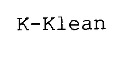 K-KLEAN trademark