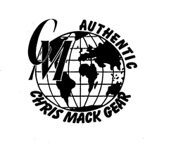 CM AUTHENTIC CHRIS MACK GEAR trademark