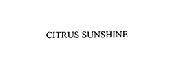 CITRUS SUNSHINE trademark