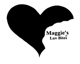 MAGGIE'S LUV BITES trademark