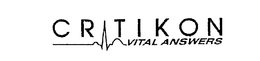 CRITIKON VITAL ANSWERS trademark