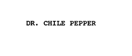DR. CHILE PEPPER trademark