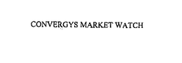 CONVERGYS MARKET WATCH trademark