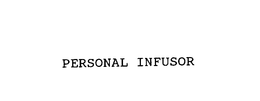 PERSONAL INFUSOR trademark