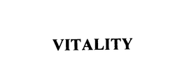 VITALITY trademark